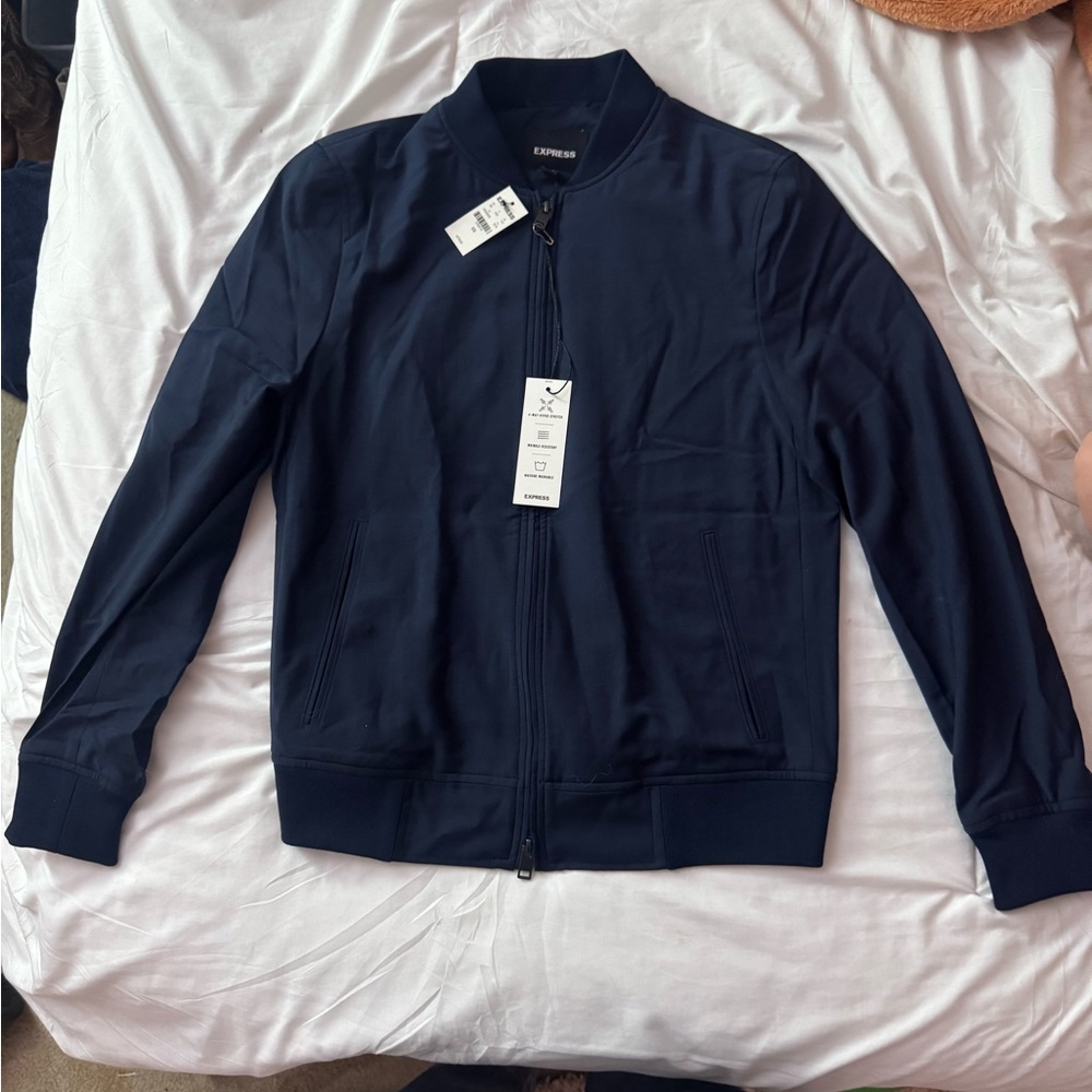 Express Men's Navy Jacket